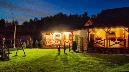 Domek z kominkiem, domek z jacuzzi, LIMANOWA-NOWY SĄCZ (1)