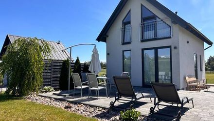 Domki na polanie Borzestowska Huta jezioro Raduńskie (1)