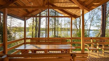 Domki letniskowe POMOST + ŁÓDKA + SILNIK GRATIS (1)