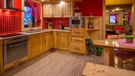 Drewniany dom Veronika w Svätom Kríži (1)