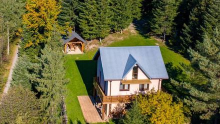 Domek w Górach, Beskid Wyspowy, Gorce (1)