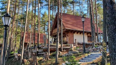 Osada Swory - domki w lesie (1)