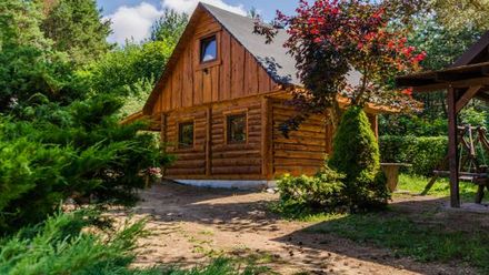 Domki letniskowe nad jeziorem Wersminia (1)