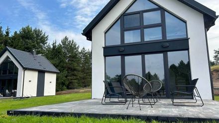 Domek z widokiem na jezioro MAZURY (1)