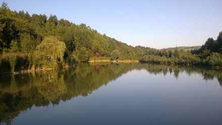 Domki wypoczynkowe Oaza w Bieszczadach z łowiskiem (1)