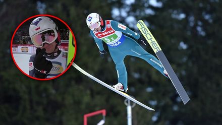 Tylko spójrz, jaki Stoch wykonał gest