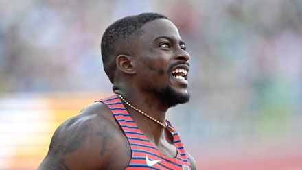 Słynny sprinter w "igrzyskach koksiarzy"