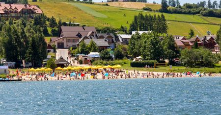 TOP 5 plaż nad Jeziorem Czorsztyńskim na lato 2026