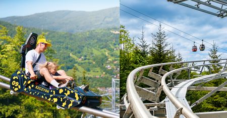 40 km/h i dwie wieże nad Beskidami. W Szczyrku rusza Alpine Coaster Salamandra