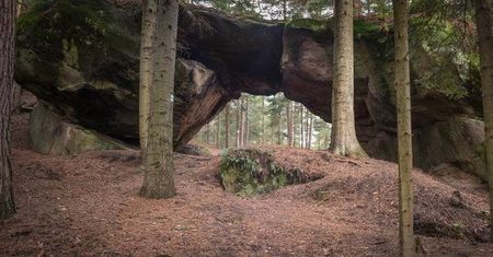 Rezerwat przyrody Diable Skały. Ciekawe miejsce na rodzinną wycieczkę