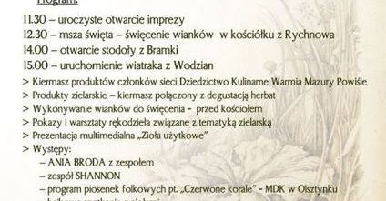 Święto Ziół w Olsztynku