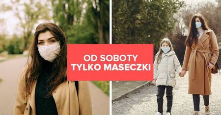 Dozwolone tylko maseczki! Od soboty zakaz noszenia przyłbic i szalików?