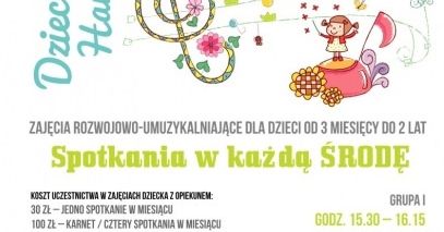 Zajęcia rozwojowo-umuzykalniące w ARTzonie
