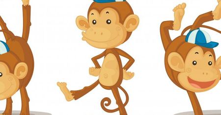 MULTIbaby: angielski dla przedszkolaków: "Five little monkeys jumping on the bed"