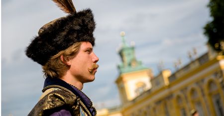 Widowisko rekonstrukcyjne "Narada przed bitwą" Wilanów