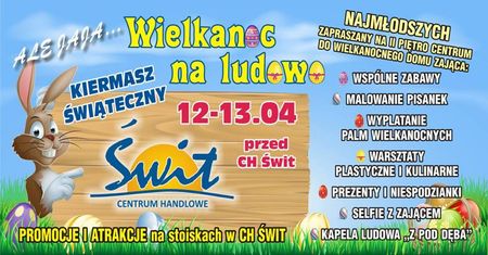Wielkanocny Dom Zająca - kiermasz świąteczny i mnóstwo zabawy