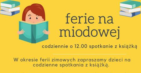 Ferie w księgarni na Miodowej