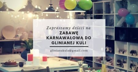 Zabawa karnawałowa w Glinianej Kuli