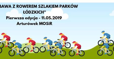 Zabawa z rowerem szlakiem parków łódzkich - zawody dla dzieci