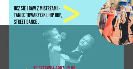 Tanecznym krokiem w wakacje - warsztaty taneczne dla dzieci