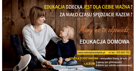 W edukacji domowej nigdy nie jest nudno
