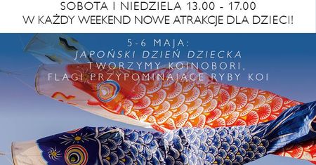 Japoński Dzień Dziecka w Wabu-Sushi - tworzymy Koinobori
