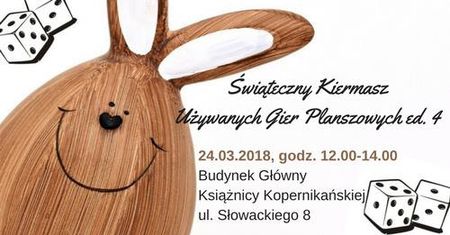 Świąteczny Kiermasz Używanych Gier Planszowych
