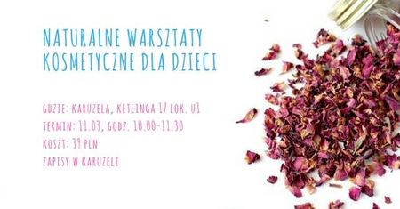 Warsztaty kosmetyczne dla dzieci z Kurą Modową