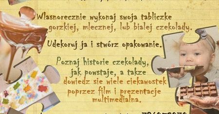 Warsztaty czekoladowe dla dzieci