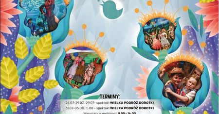 Letni Teatr 2017 - codzienne warsztaty z udziałem w musicalu