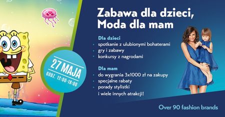 Rodzinna Sobota ze SpongeBobem - Wrocław Outlet Fashion