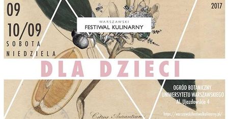 Warszawski Festiwal Kulinarny - wydarzenia dla dzieci