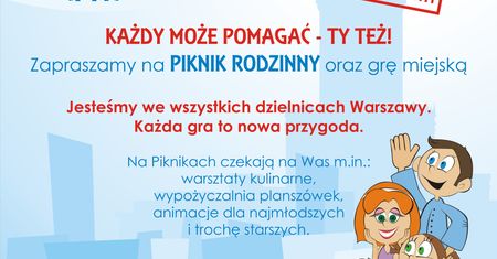 Aktywna Rodzina - Kapitan Warszawa - Pomagamy!