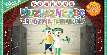 Konkurs Muzyczne ABC z rodziną Treflików