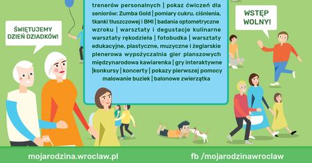 Dzień Dziadków piknik na Wyspie Słodowej