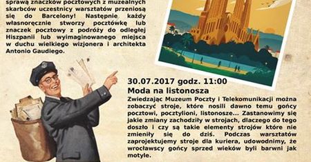 Niedziele warsztaty dla dzieci - Muzeum Poczty i Telekomunikacji