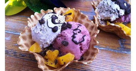 Przepis na lody na mleku kokosowym