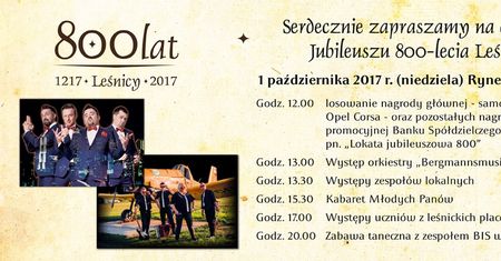 800 lat Leśnicy