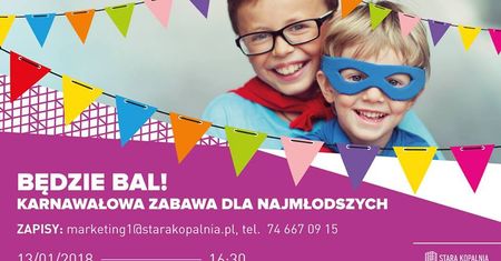 Będzie bal! Karnawał dla dzieci!