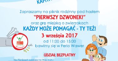 Gry miejskie i piknik na powitanie szkoły