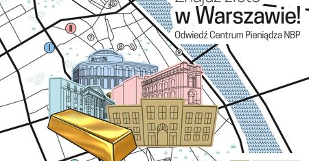 Znajdź złoto w Warszawie! Minigra miejska dla rodzin