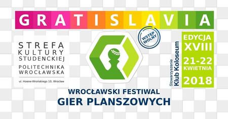 XVIII Wrocławski Festiwal Gier Planszowych Gratislavia