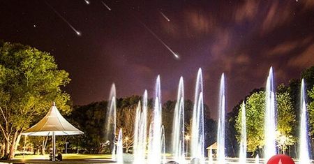 Łzy św. Wawrzyńca czyli Noc Perseidów - Park Centralny w Olsztynie