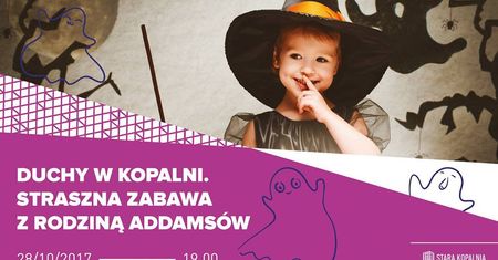 Duchy w kopalni. Straszna zabawa z rodziną Addamsów