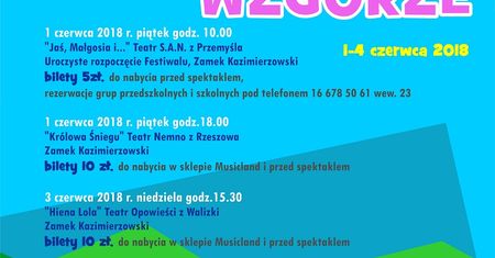 II Przemyski Festiwal Teatralny BAJKOWE WZGÓRZE