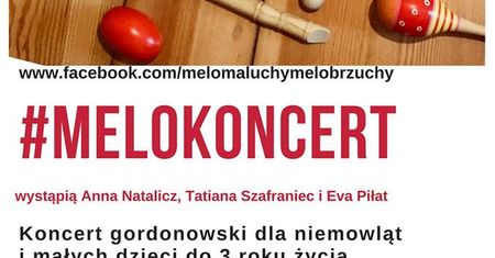 MeloKoncert w grudniu - dla niemowląt i małych dzieci