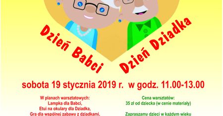 Warsztaty - Dzień Babci i Dzień Dziadka