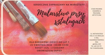 Malarstwo przy sztalugach dla dorosłych i dzieci