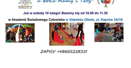 Zimowe Zabawy u boku Mamy i Taty