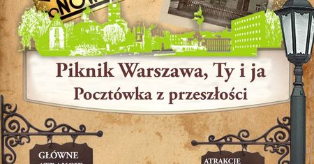 Piknik "Warszawa Ty i ja. Pocztówka z przeszłości"